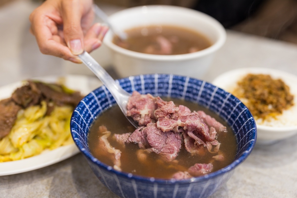 La fameuse soupe au bœuf de Tainan La fameuse soupe au bœuf de Tainan