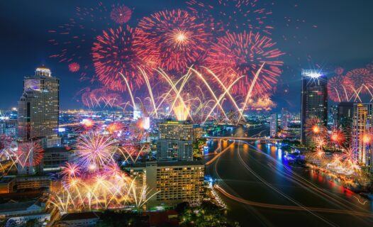 在泰国庆祝新年:节日之旅