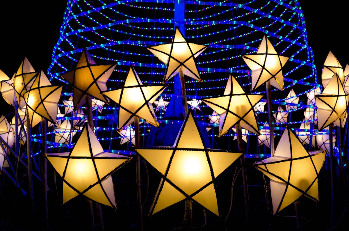 star-shaped lantern, symbol of Filipino Christmas Experiencing Christmas in the Philippines