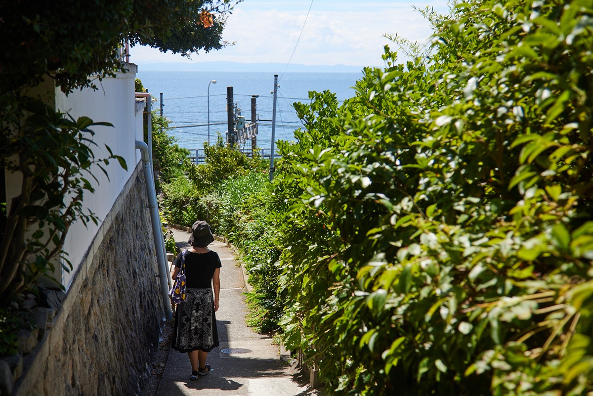 Narrow alleyways in Shioya’s backstreets Narrow alleyways in Shioya’s backstreets
