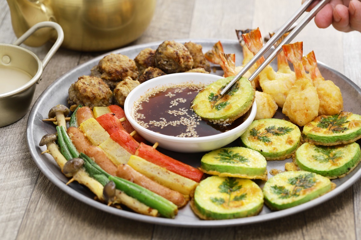 Jeon, traditional festival food in South Korea Jeon, traditional festival food in South Korea