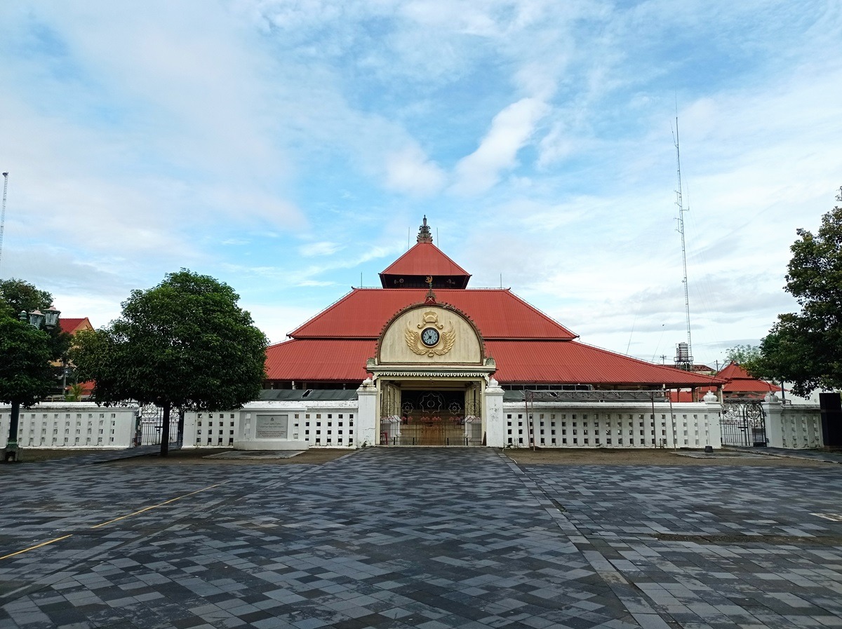 Große Kauman-Moschee in Yogyakarta, Indonesien Große Kauman-Moschee in Yogyakarta, Indonesien