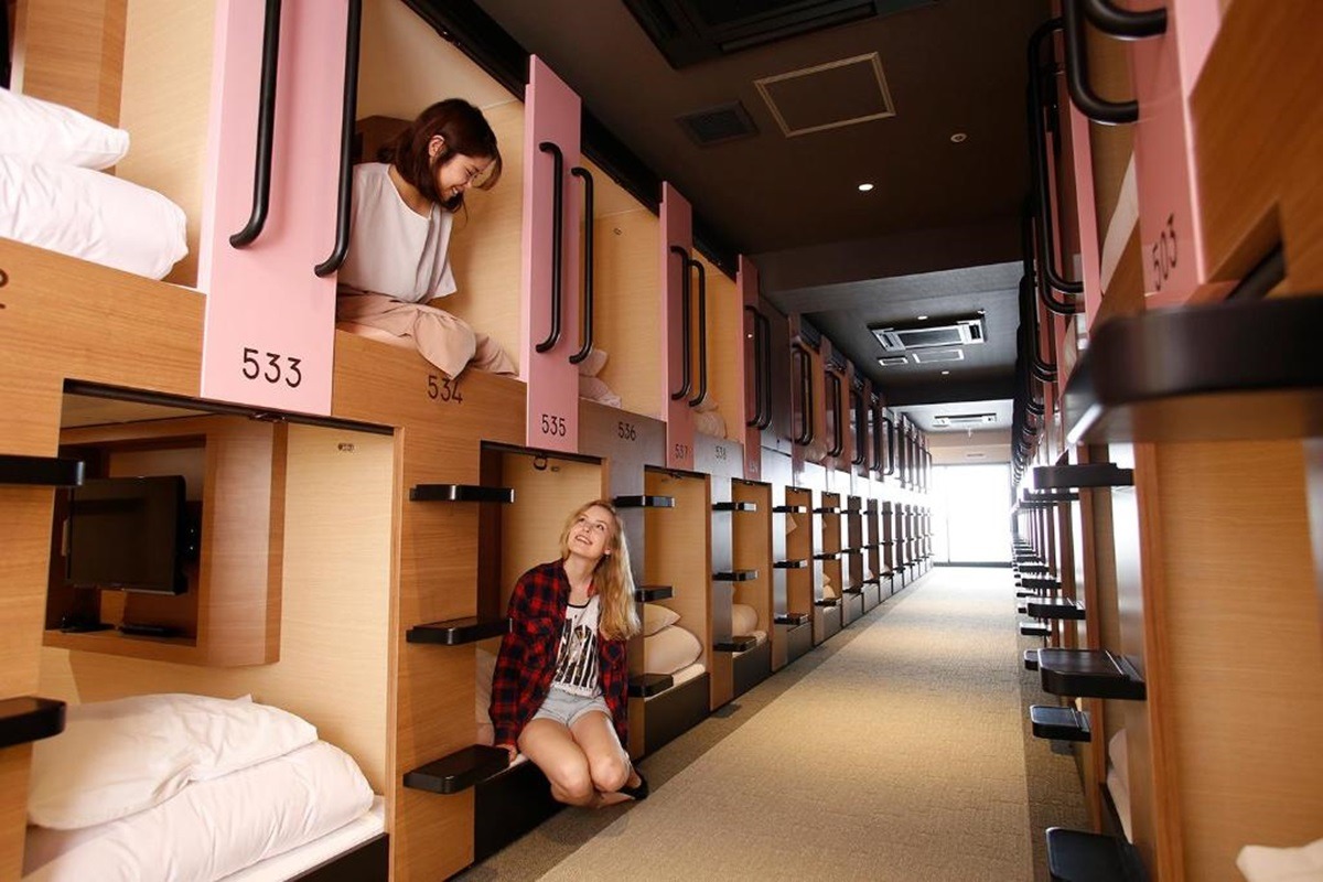 Y's Cabin Osaka Namba Capsule Hotel, Japan