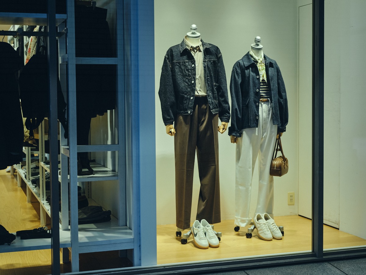 The shop window